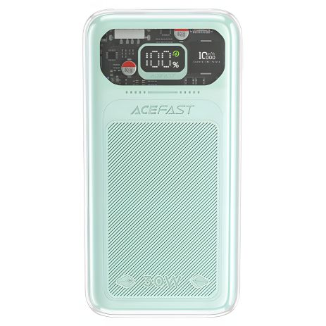 Повербанк ACEFAST M1-10000, серии Exploration, быстрая зарядка PD30W, Mountain mist