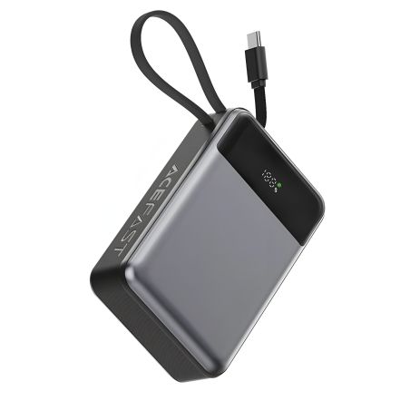 Повербанк ACEFAST M21 PD65W Power Bank with Cable 20000mAh Black