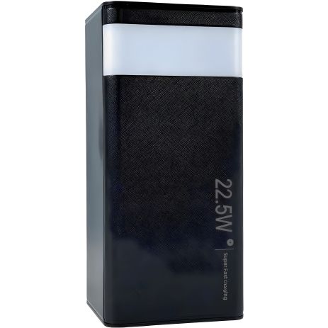 Повербанк WUW Y55, PD22.5W quick charge, 50000mAh, Black Повербанк WUW Y55, PD22.5W quick charge, 50000mAh, Black