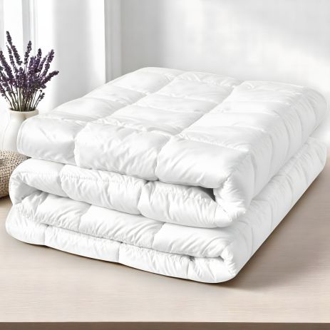 Гіпоалергенний наматрацник з натяжним бортом SleepDream IDEIA 140х200х35 см білий (8-35930) Гіпоалергенний наматрацник з натяжним бортом SleepDream IDEIA 140х200х35 см білий (8-35930)