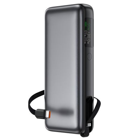 Повербанк ACEFAST M22 PD130W power bank with cable 20000mAh Black Повербанк ACEFAST M22 PD130W power bank with cable 20000mAh Black
