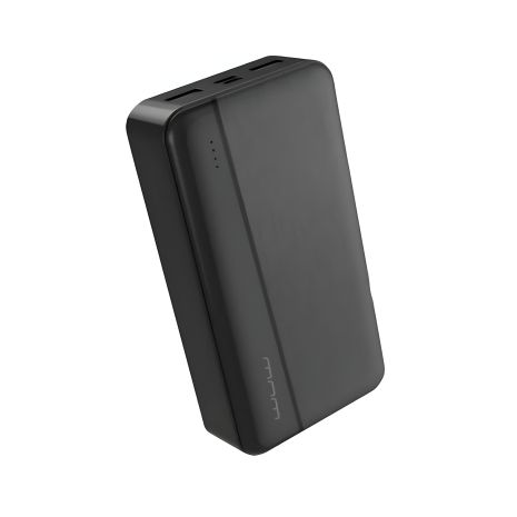 WUW Y146 Повербанк 20000mAh + Led фонарик Black WUW Y146 Повербанк 20000mAh + Led фонарик Black