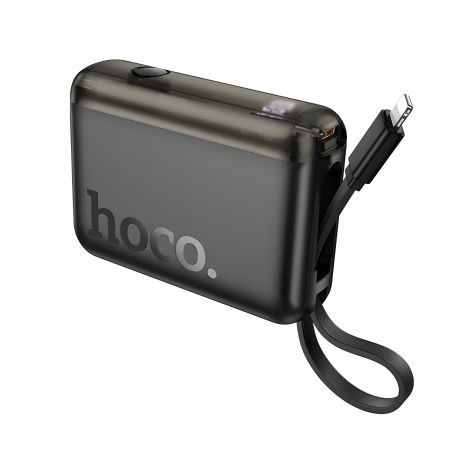Повербанк HOCO J139 Hero, 22.5W, PD20W, 10000mAh fully compatible (iP), Black Повербанк HOCO J139 Hero, 22.5W, PD20W, 10000mAh fully compatible (iP), Black