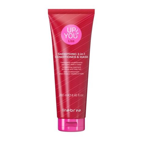 Маска-кондиционер 2 в 1 Inebrya Up To You Smoothing 2-in-1 Conditioner & Mask для разглаживания волос, 250 мл