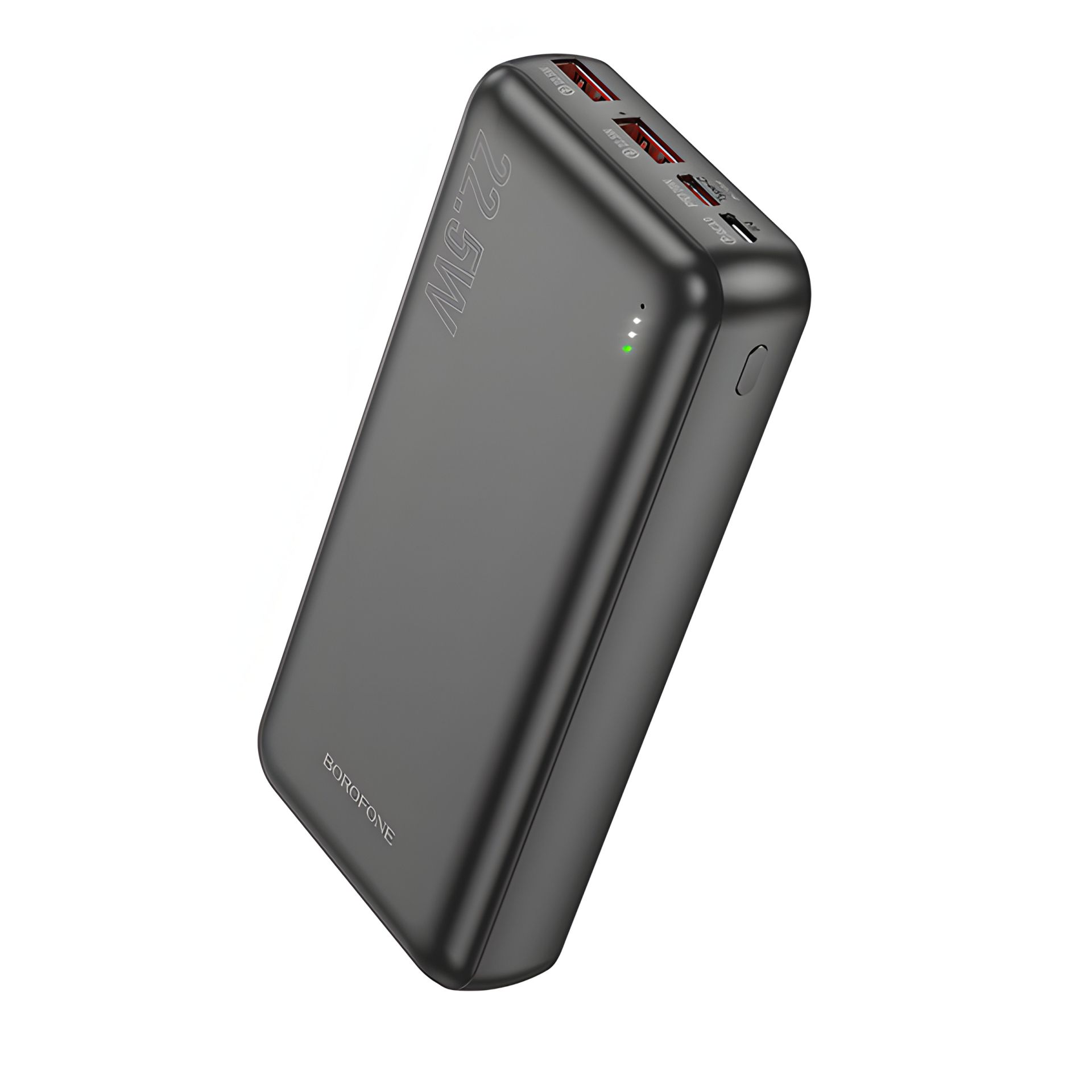 Повербанк Borofone BJ38A, PD20W, 22,5W, 20000 mah, Black Повербанк Borofone BJ38A, PD20W, 22,5W, 20000 mah, Black