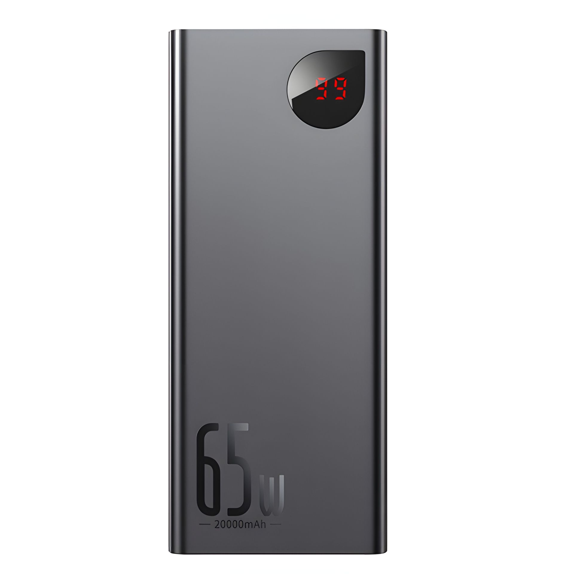 Повербанк Baseus Adaman Metal Digital Display Quick Charge Power Bank 20000mAh 65W Black PPIMDA-D01 Повербанк Baseus Adaman Metal Digital Display Quick Charge Power Bank 20000mAh 65W Black PPIMDA-D01