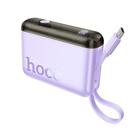 Повербанк HOCO J139 Hero, Purple, fully compatible, 22.5W, PD20W, 10000mAh, Type-C Повербанк HOCO J139 Hero, Purple, fully compatible, 22.5W, PD20W, 10000mAh, Type-C