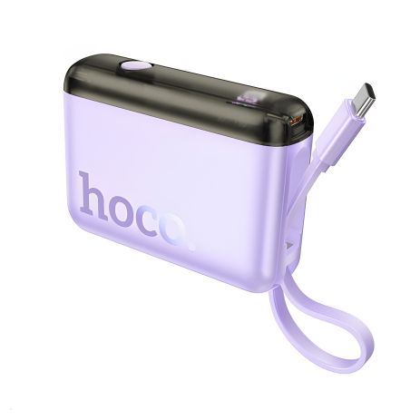 Повербанк HOCO J139 Hero 22.5W+PD20W fully compatible power bank(Type-C)(10000mAh) Purple Повербанк HOCO J139 Hero 22.5W+PD20W fully compatible power bank(Type-C)(10000mAh) Purple