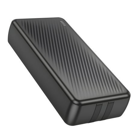 Повербанк BOROFONE BJ57A Graceful 22.5W+PD20W fully compatible power bank with cable (20000mAh) Black