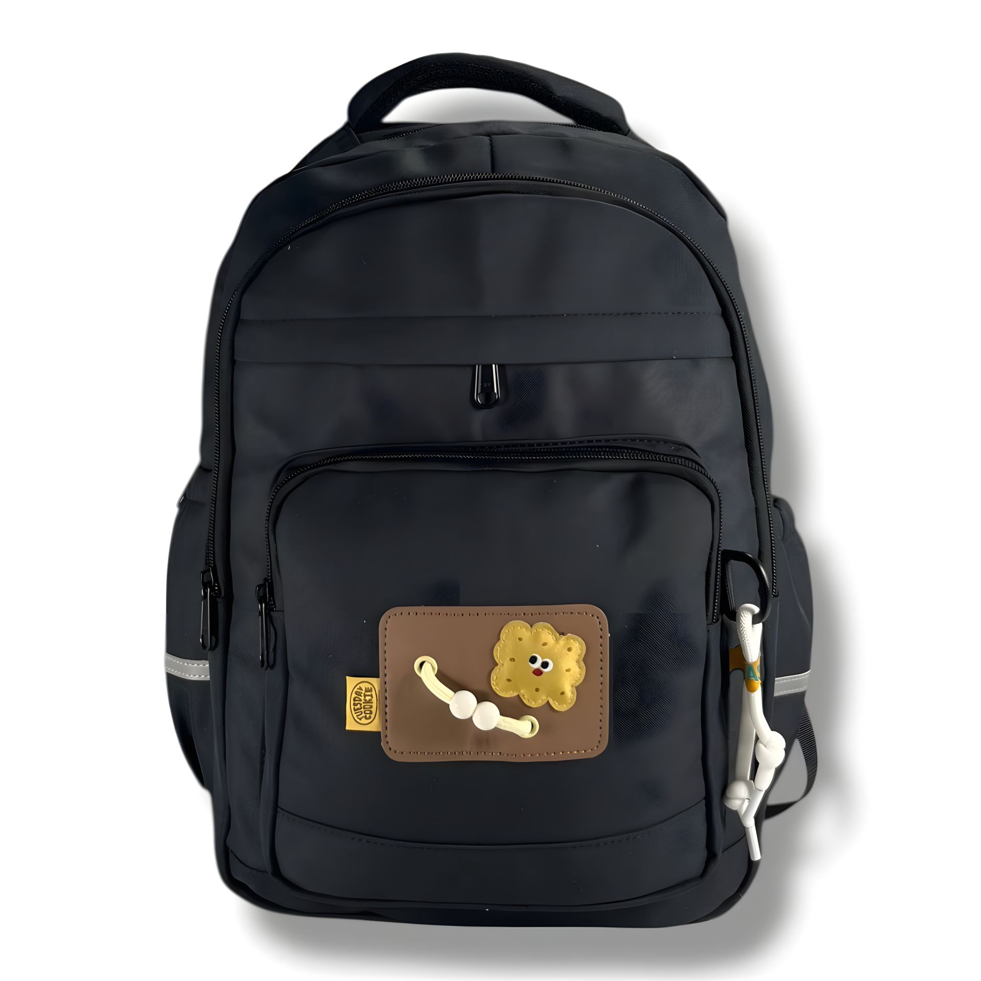 Чорний шкільний рюкзак для дівчаток віком 12–18 років, зручний та місткий Чорний шкільний рюкзак для дівчаток віком 12–18 років, зручний та місткий