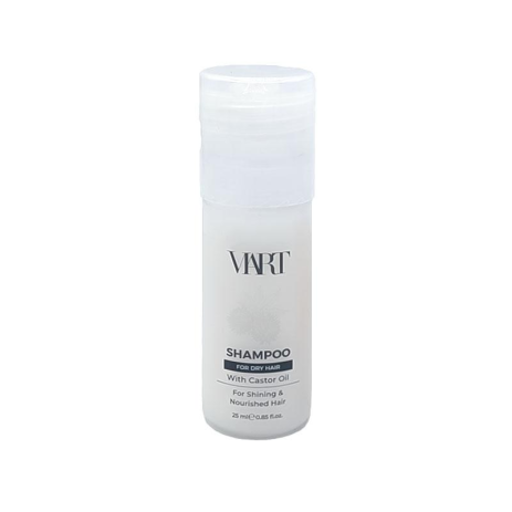 Шампунь VIART Shampoo with Castor Oil для блеска и увлажнения сухих волос, пробник 25 мл