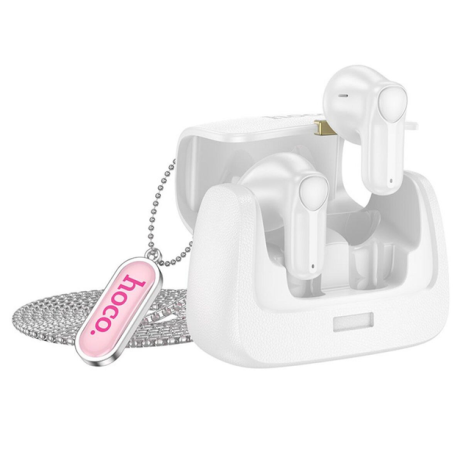 Наушники беспроводные HOCO DES35 Dawn handbag BT headset White