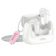 Навушники бездротові HOCO DES35 Dawn handbag BT headset, BT5.3, 35mAh, 300mAh, 5.5h, White Навушники бездротові HOCO DES35 Dawn handbag BT headset, BT5.3, 35mAh, 300mAh, 5.5h, White