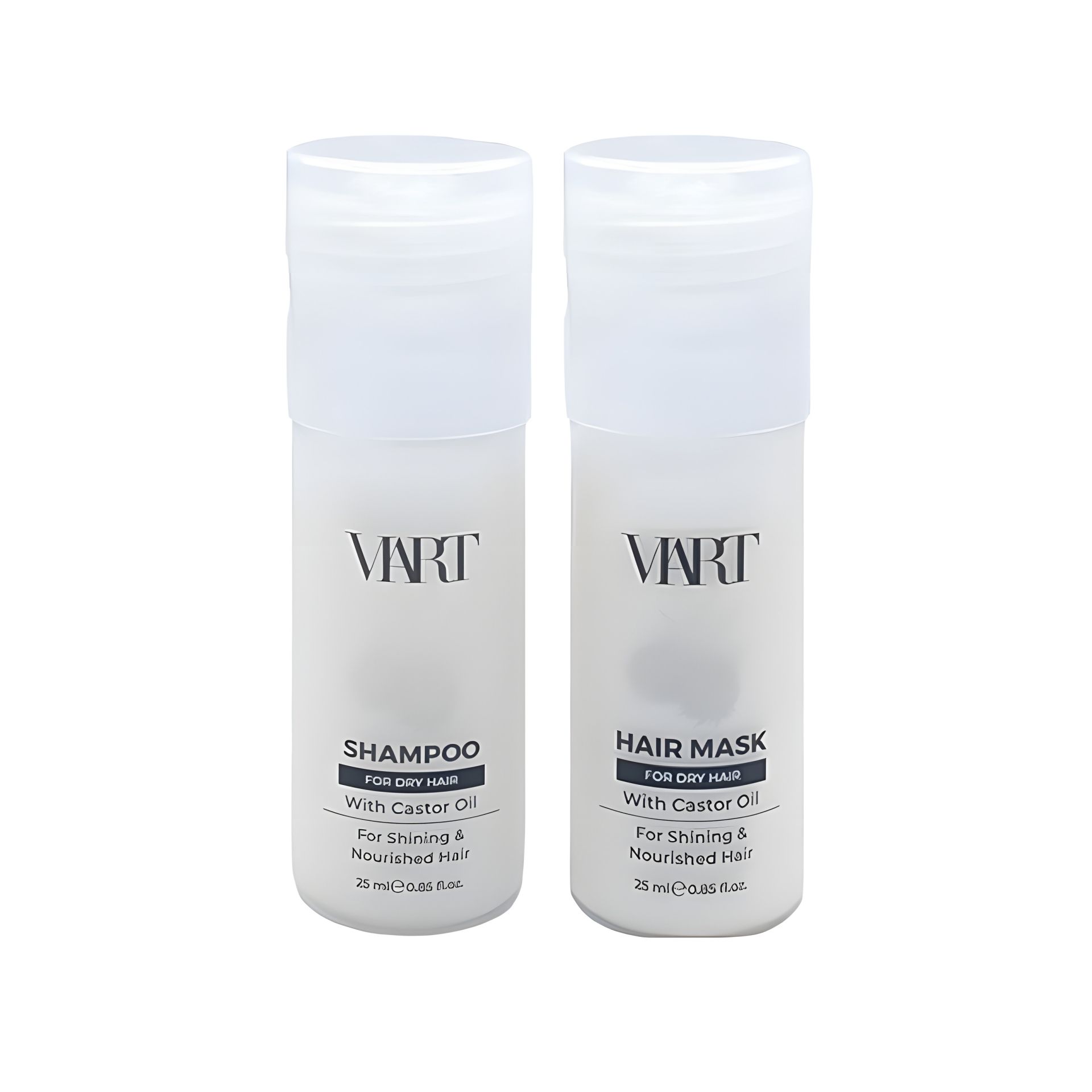 Шампунь і маска VIART DUO з касторовою олією, пробники для зволоження і живлення волосся, 2x25 мл Шампунь і маска VIART DUO з касторовою олією, пробники для зволоження і живлення волосся, 2x25 мл