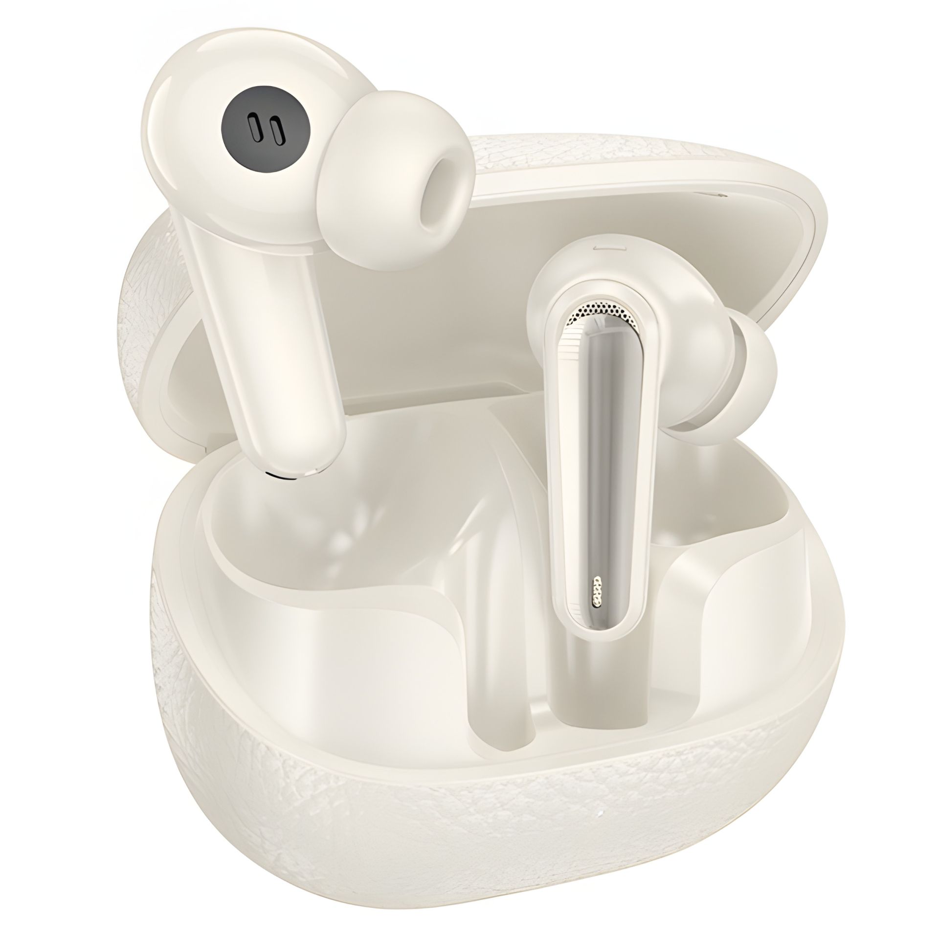 Бездротові навушники HOCO EQ23 Plus Duke Ⅱ, TWS, ANC, ENC, BT5.4, headset, 40mAh, 400mAh, 6-7h, Milky White Бездротові навушники HOCO EQ23 Plus Duke Ⅱ, TWS, ANC, ENC, BT5.4, headset, 40mAh, 400mAh, 6-7h, Milky White