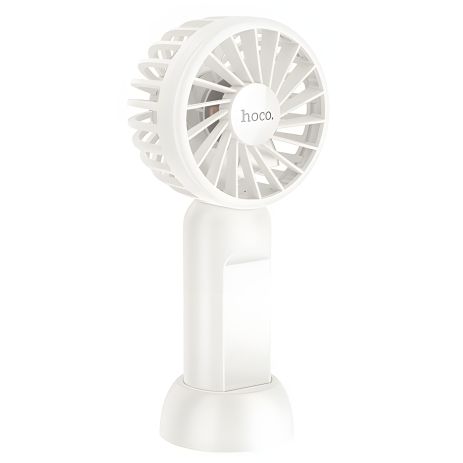 ΠΠ΅Π½ΡΠΈΠ»ΡΡΠΎΡ ΠΏΠΎΡΡΠ°ΡΠΈΠ²Π½ΠΈΠΉ HOCO HX60 Nimble portable handheld fan, 36dB, 1200mAh, 2.8-6.5h, White ΠΠ΅Π½ΡΠΈΠ»ΡΡΠΎΡ ΠΏΠΎΡΡΠ°ΡΠΈΠ²Π½ΠΈΠΉ HOCO HX60 Nimble portable handheld fan, 36dB, 1200mAh, 2.8-6.5h, White