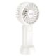 Вентилятор портативний HOCO HX60 Nimble portable handheld fan, 36dB, 1200mAh, 2.8-6.5h, White