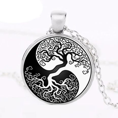 Кулон Древо жизни инь-янь Tree Life амулет оберег талисман подвеска