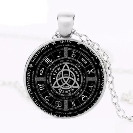 Кулон Трикветр Языческое Колесо Виккан Sigil Сигил Магия амулет оберег талисман подвеска