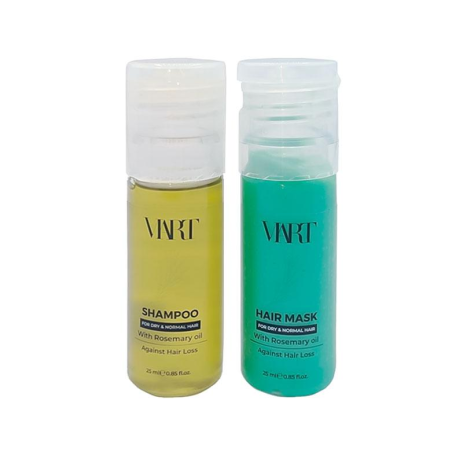 Набір проти випадіння VIART DUO with Rosemary Oil шампунь і маска для для сухого і нормального волосся, пробники 2х25 мл