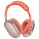 Бездротові навушники HOCO W55 Pleasing, BT5.4, AUX, TF, headphones, 800mAh, 90h, Pink Бездротові навушники HOCO W55 Pleasing, BT5.4, AUX, TF, headphones, 800mAh, 90h, Pink