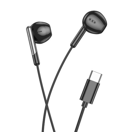 Hoco M123 Слава Універсальні цифрові ешарні з мікрофоном Type-C Black