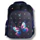 Шкільний рюкзак для дівчинки з принтом "Метелик", каркасний 22 л