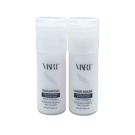 Набор VIART DUO with Collagen шампунь и маска для легкого расчесывания поврежденных волос, пробники 2x25 мл