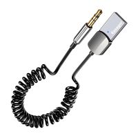 Bluetooth ресивер Essager EB01 AUX BT5.0 Grey-Black