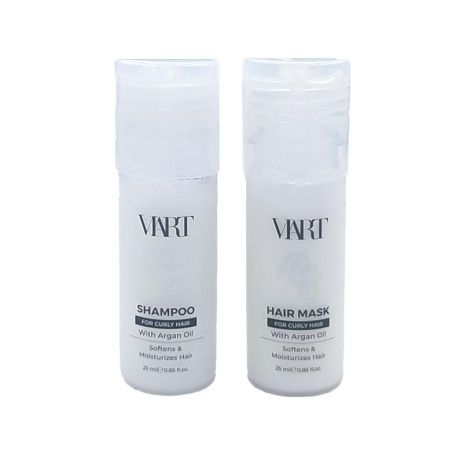 Набір VIART DUO with Argan Oil зволожуючі шампунь і маска для кучерявого волосся, пробники 2x25 мл