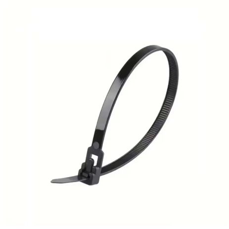 Стяжки многоразовые 100шт Nylon, 15cm, Black