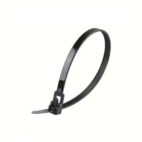 Стяжки многоразовые 100шт Nylon, 15cm, Black