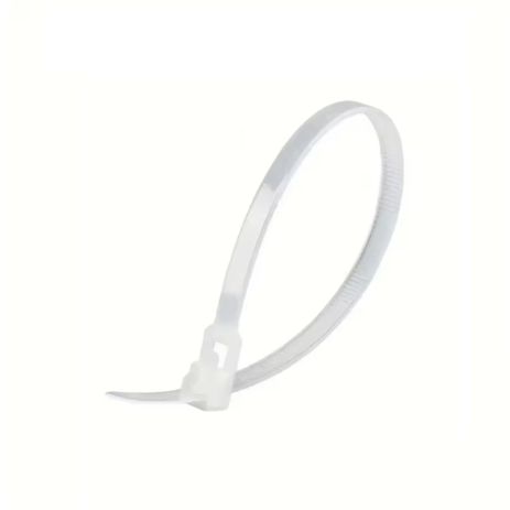Стяжки многоразовые 100шт Nylon, 15cm, White
