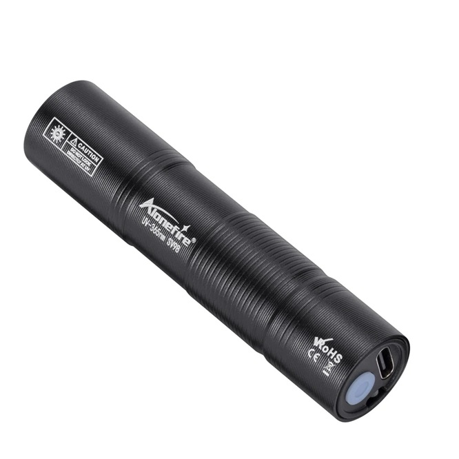 Ультрафиолетовый фонарик Type4 - Type-C LED UV Flashlight 365nm Portable Mini Ultraviolet Torch Black UVFTT4CK Ультрафиолетовый фонарик Type4 - Type-C LED UV Flashlight 365nm Portable Mini Ultraviolet Torch Black UVFTT4CK