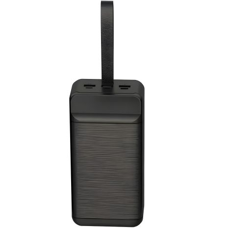 Повербанк XO PR158, 50000mAh, з LED дисплеєм і ліхтариком, чорний Повербанк XO PR158, 50000mAh, з LED дисплеєм і ліхтариком, чорний