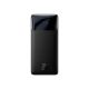 Повербанк Baseus PPDML-N Bipow, 30000 mAh, Out: 2USB, 18W, QC3.0, Type-C, 20W, PD, In: Type-C, 18W, МicroUSB, 18W, з Дисплеєм, Чорний