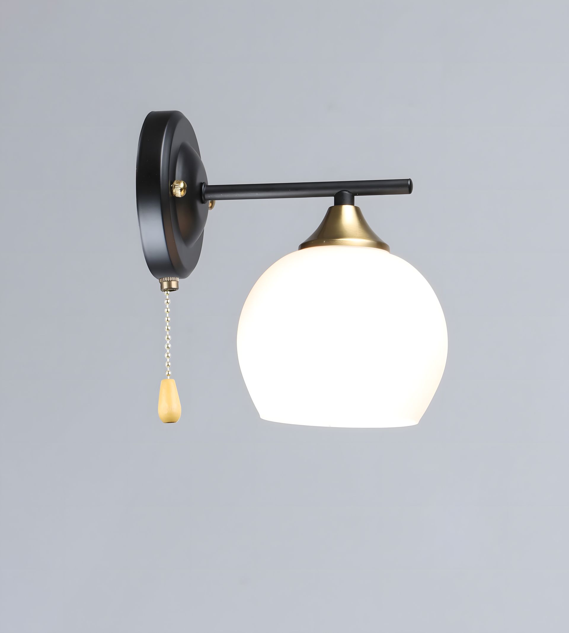 Настінне бра N6616/1W Мідь+Чорний Настінне бра N6616/1W Мідь+Чорний