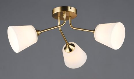 Люстра N6628/3 в медном исполнении