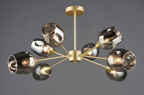 Золота люстра N6621/8