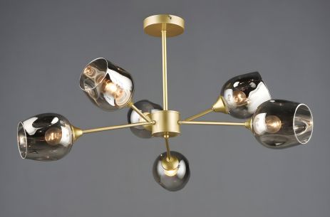 Люстра N6621/6 Золотистая