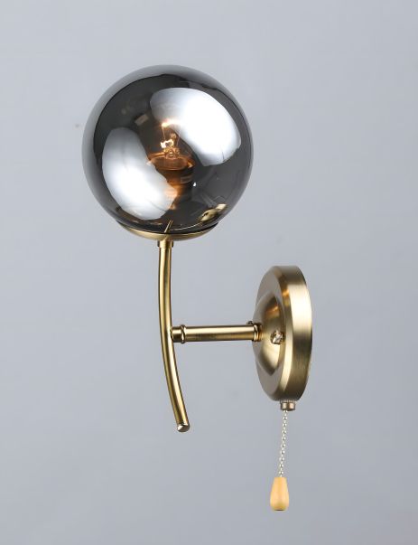 Світильник настінний N6611/1W мідь