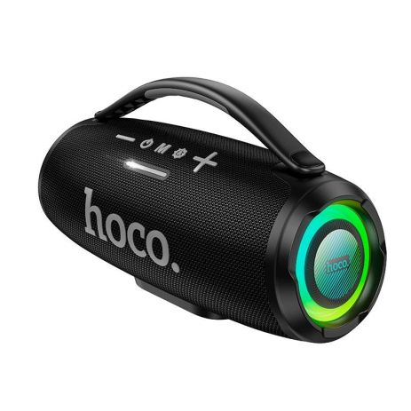 Бездротова колонка HOCO Surge outdoor BT speaker HA4 mini, BT5.4, TF, USB, AUX, FM, TWS, 15W*2, 3000mAh, 4h, black