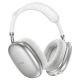 Бездротові навушники HOCO W55 Pleasing, BT5.4, AUX, TF, headphones, 800mAh, 90h, Silver Бездротові навушники HOCO W55 Pleasing, BT5.4, AUX, TF, headphones, 800mAh, 90h, Silver