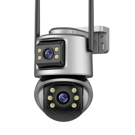Зовнішня 6 MP IP WiFi камера TOX Q32-QQ-6M Автостеження за людиною ICSEE