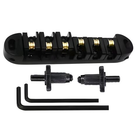 Струнотримач роликовий тюноматік для Gibson SG Les Paul чорний