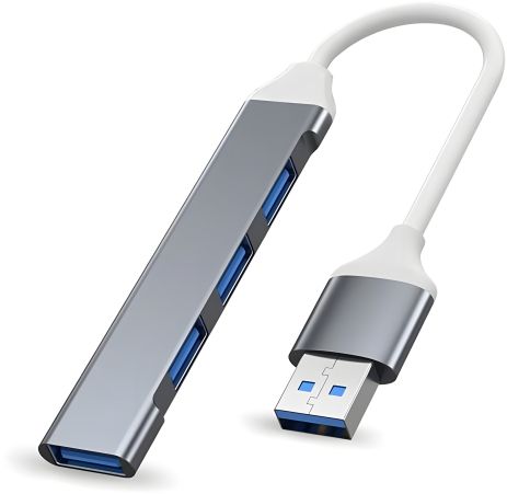 4-в-1 ультратонкий USB 3.0 концентратор для ноутбука, ПК, блока питания и MagicBand+ 4-в-1 ультратонкий USB 3.0 концентратор для ноутбука, ПК, блока питания и MagicBand+