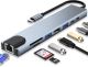 Багатофункціональний Type-C Хаб 8-в-1 з HDMI 4K, Ethernet, PD 100 Вт, кардрідером та USB портами
