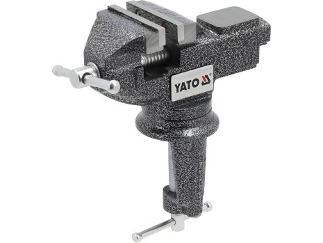 Тиски настільні, що обертаються з ковадлою Yato YT-65009 Тиски настільні, що обертаються з ковадлою Yato YT-65009