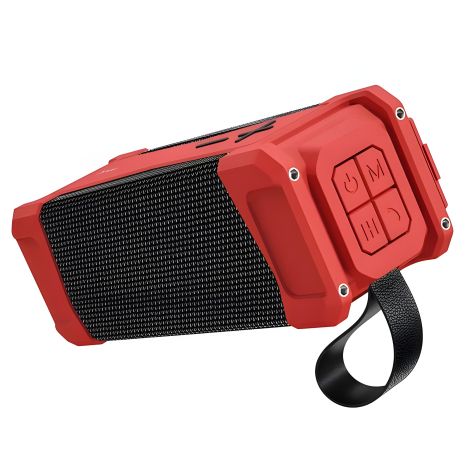 Беспроводная колонка Hoco HC6 IPX5 |TWS, BT, AUX, FM, TF, USB| красная Беспроводная колонка Hoco HC6 IPX5 |TWS, BT, AUX, FM, TF, USB| красная