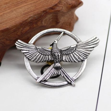 Брошь Сойка пересмешница Голодные игры амулет оберег Брошь Сойка пересмешница Голодные игры амулет оберег